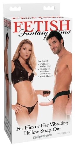Fetish Fantasy Series Pas z regulowanym wibratorem 17 cm multispeed Fetish Fantasy