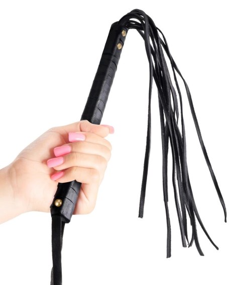 Fetish Fantasy Series Pejcz Czarny 63,5 cm imitacja skory lekki Fetish Fantasy