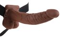 Fetish Fantasy Series Strap-On System ciemny, zakrzywiony, 24 cm Fetish Fantasy