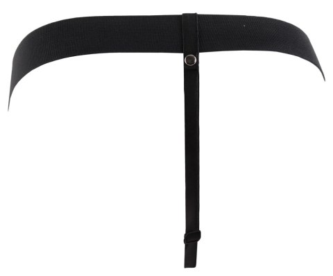 Fetish Fantasy Series Strap-On System ciemny, zakrzywiony, 24 cm Fetish Fantasy