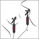 Fetish Fantasy Series Zaciski wibracyjne 10 trybow czarne regulowane Fetish Fantasy