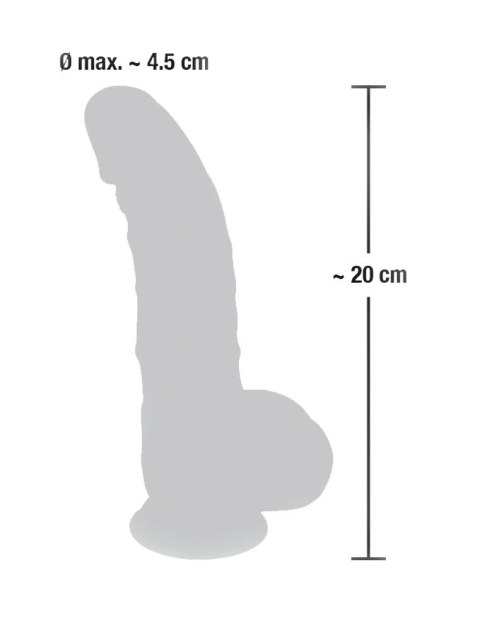 Medical Silicone Model 20cm - Anatomiczny kształt, medyczny silikon Medical Silicone