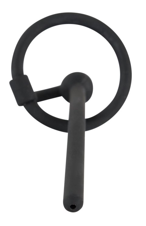 Mystim Plug do cewki moczowej z ruchomym pierścieniem, silikon 12,7 cm Penisplug