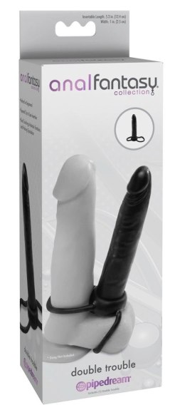 Pipedream Anal Fantasy System - Zestaw z elastyczną wkładką i podwojnym pierścieniem Anal Fantasy