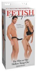 Pipedream Fetish Fantasy Series Czarny Pas z Modelem Pustym 18 cm Fetish Fantasy