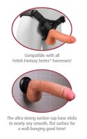 Pipedream Real Feel Deluxe 22 cm - naturalny model z powierzchnią żyłkowaną Real Feel