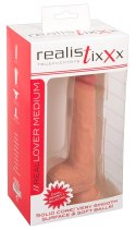 Realistixxx Model XL - Anatomiczny silikonowy model intymny, 21,7 cm, cielisty Realistixxx