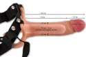 Realistixxx Uprząż Strap-On 19,5 cm z anatomiczną tuleją, regulacja Realistixxx