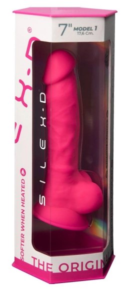 Silexd Model Rożowy 17,5 cm - Elastyczna Forma, Anatomiczne Wykończenie SILEXD