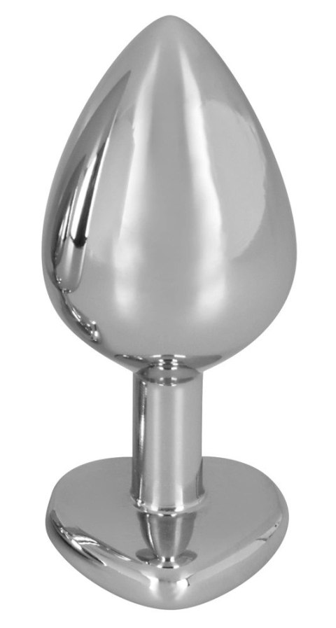 You2Toys Diamond Plug Medium czerwony kamień 8,2 cm aluminium You2Toys