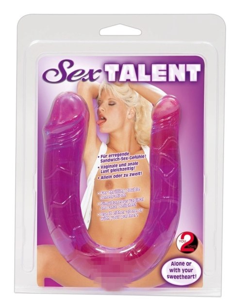 You2Toys Double Jelly - fioletowy model dwustronny, 29 cm You2Toys