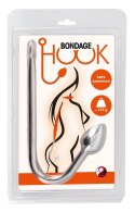 You2Toys Hak z anatomicznym korkiem aluminiowym do praktyk bondage 24cm You2Toys