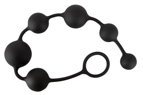 Black Velvets Elastyczny Łańcuch Kulkowy Silikonowy 40 cm Black Velvets