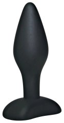 Black Velvets Korek Intymny Mały 9 cm Silikonowy Czarny Black Velvets