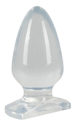 Crystal Przezroczysty Korek Anatomiczny 13 cm PVC stożkowy Crystal