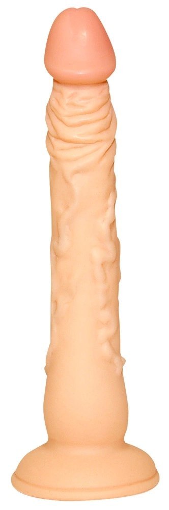 European Lover model 18 cm z przyssawką - anatomiczny kształt PVC European Lover