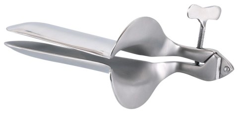 Fetish Collection wziernik ginekologiczny stalowy srebrny 10,5 cm Fetish Collection