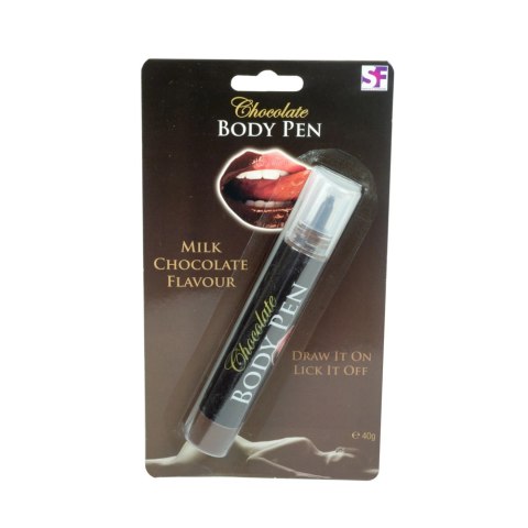 Loving Joy Body Pen czekoladowy długopis dekoracyjny 40g Spencer & Fleetwood