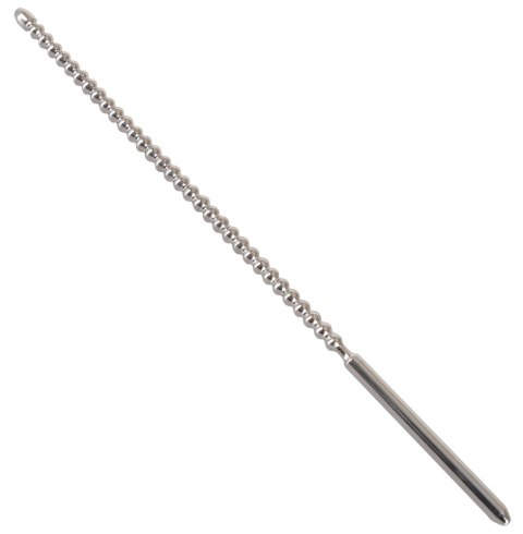 Mystim Plug Dilator ze stali nierdzewnej 24 cm, kulisty kształt Penisplug