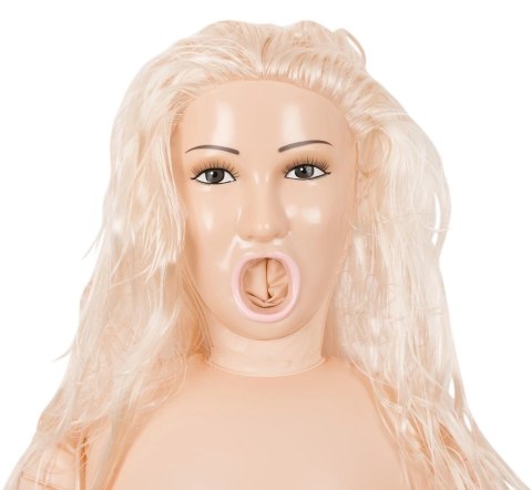 NMC Lalka dmuchana 157 cm 3D głowa 3 otwory system wibracji NMC