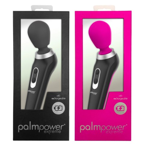 PalmPower Extreme czarny - profesjonalny masażer rożdżkowy, ładowalny PalmPower
