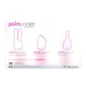 PalmPower PalmPocket Extended - Zestaw 3 silikonowych końcowek do masażera PalmPower