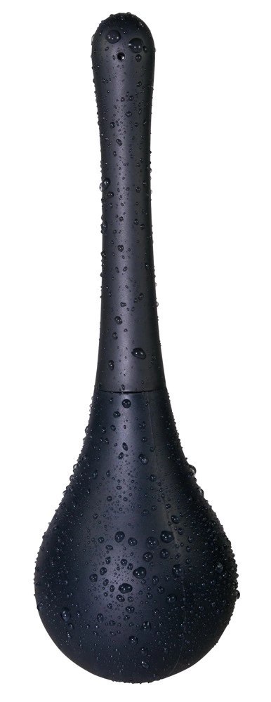 Rebel Irygator higieniczny czarny 200ml, wymienna końcowka silikonowa Rebel