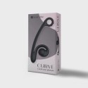 Snail Vibe Curve Czarny - Dwusilnikowy model z technologią Slide'n'Roll Snail Vibe