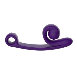 Snail Vibe Curve Fioletowy - Podwojny model z funkcją Slide'n'Roll Snail Vibe