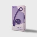 Snail Vibe Curve Fioletowy - Podwojny model z funkcją Slide'n'Roll Snail Vibe