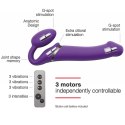 Strap-On-Me Model M Violet - Bezpaskowa maszyna intymna, 3 silniki, pilot Strap-On-Me