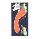 Swan Mini Swan Wand Glow Wand silikonowy, wodoodporny, pomarańczowy Swan