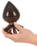 You2Toys Drops Large - anatomiczny korek z szeroką podstawą, czarny You2Toys