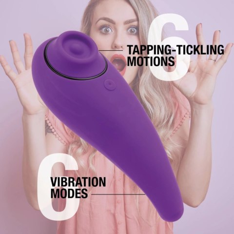 FeelzToys FemmeGasm Fioletowy - Wibrujący Stymulator Punktowy IPX6 FeelzToys