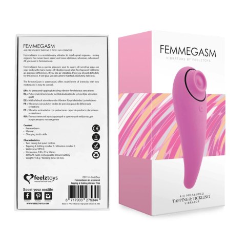 FeelzToys FemmeGasm model rożowy - stymulator punktowy, wodoodporny FeelzToys