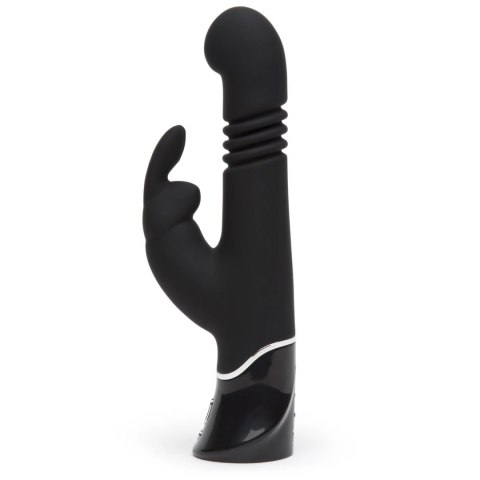 Fifty Shades of Grey Greedy Girl Rabbit G-Spot, pulsacyjny, czarny Fifty Shades of Grey
