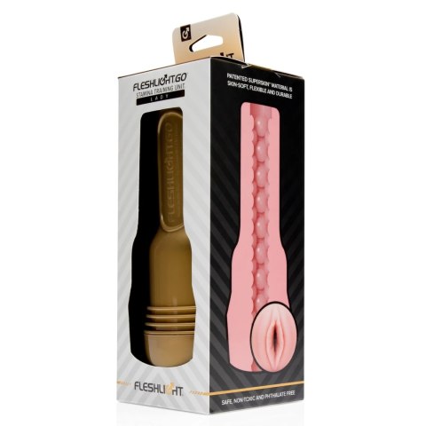 Fleshlight GO Stamina Trainings Unit STU - kompaktowa maszyna intymna złota Fleshlight