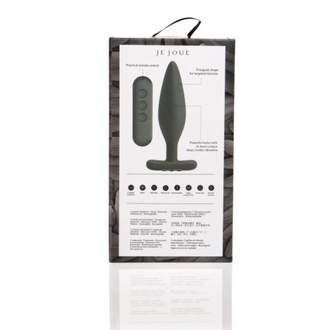 Je Joue Egon Czarny - Plug zdalnie sterowany, silikon medyczny, 135 mm Je Joue