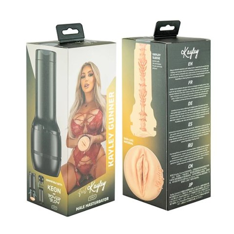 Kiiroo FeelKayley Gunner - model kompatybilny z Keon, anatomiczny kształt Kiiroo