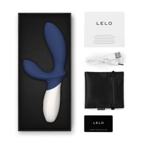 LELO Loki Wave 2 Base Blue - masażer z technologią WaveMotion, 12 trybow Lelo