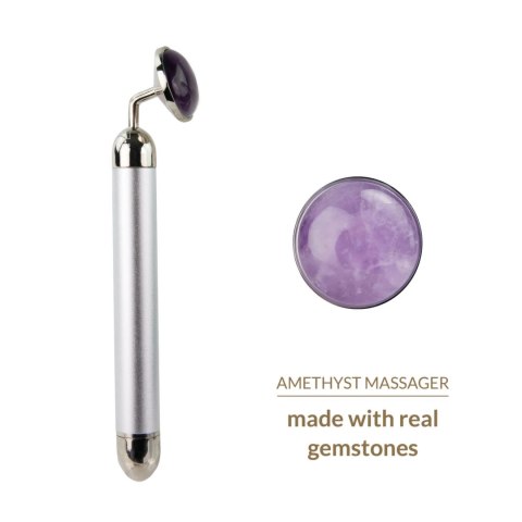 La Gemmes Amethyst - Masażer Precyzyjny z Kamieniem Szlachetnym 15 cm La Gemmes
