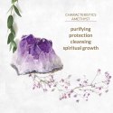 La Gemmes Amethyst - Masażer Precyzyjny z Kamieniem Szlachetnym 15 cm La Gemmes