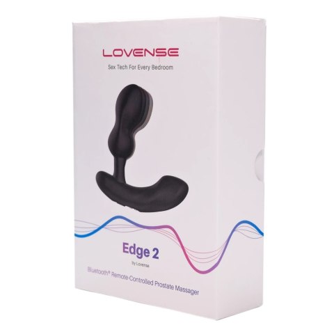 Lovense Edge 2 - Model sterowany aplikacją, regulowane ramię, czarny Lovense