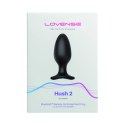 Lovense Hush 2 L 57 mm - zdalna wibrująca zatyczka, Bluetooth, czarna Lovense
