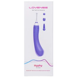 Lovense Hyphy Fioletowy - Dwustronne Urządzenie Intymne Bluetooth Lovense