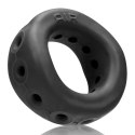 Oxballs Air Airflow pierścień intymny Black Ice lekki silikonowy Oxballs