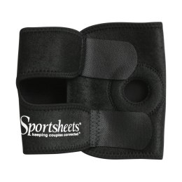 Sportsheets Thigh Strap On - Uprząż na udo, neoprenowa, czarna Sportsheets