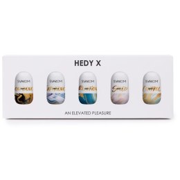 Svakom Hedy X Zestaw 5 Rękawow Intymnych Mix Tekstur Uniwersalny Svakom