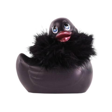 Big Teaze Toys I Rub My Duckie 2.0 Paris Black - wodoodporny masażer 7 trybow Big Teaze Toys