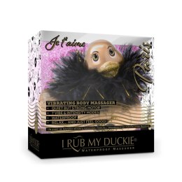 Big Teaze Toys I Rub My Duckie 2.0 Paris Gold - wodoodporny masażer 7 trybow Big Teaze Toys
